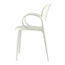 Abby Connubia® Fauteuil italien empilable en polypropylène recyclé