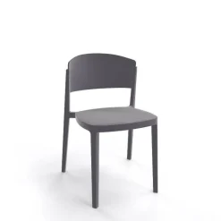 Abuela Chaise de terrasse moderne empilable en technopolymère