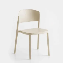 Abuela Chaise de terrasse moderne empilable en technopolymère