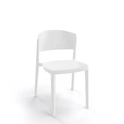 Abuela Chaise moderne empilable en technopolymère