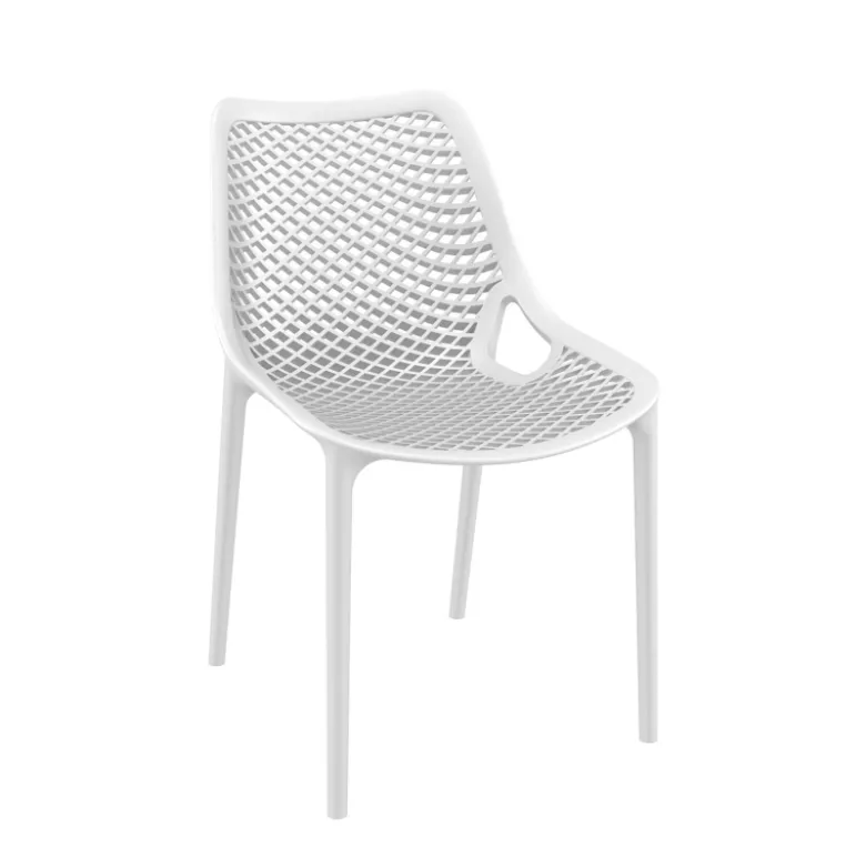 Air Chaise de jardin moderne ajourée en polypropylène