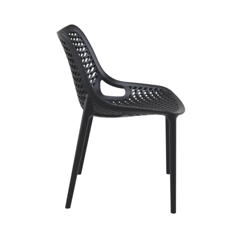 Air Chaise de jardin moderne ajourée en polypropylène