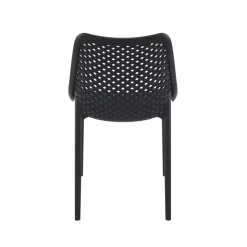 Air Chaise de jardin moderne ajourée en polypropylène