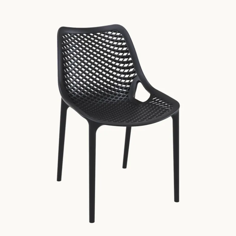 Air Chaise moderne ajourée en polypropylène