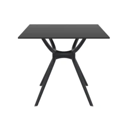 Air Table carrée petit espace en stratifié et polypropylène