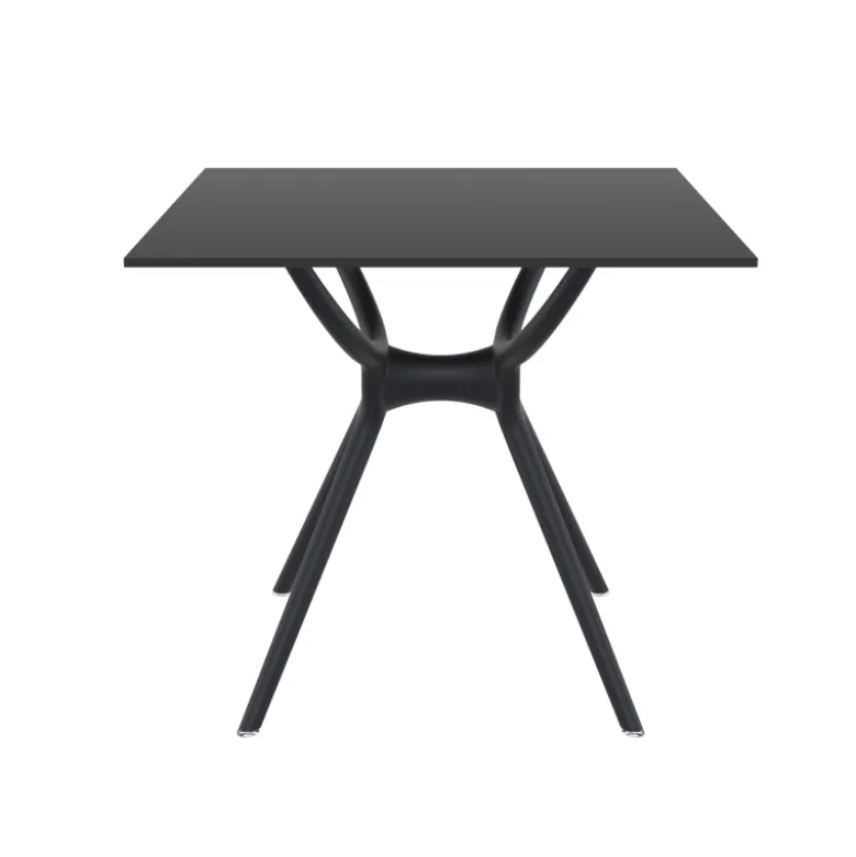Air Table carrée petit espace en stratifié et polypropylène