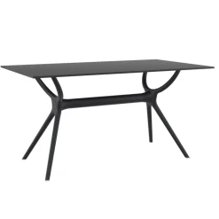 Air Table rectangulaire en stratifié et polypropylène