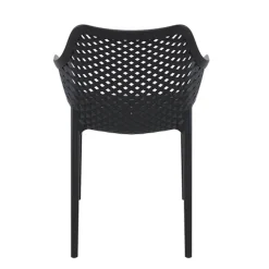 Air XL Fauteuil moderne empilable ajouré en polypropylène