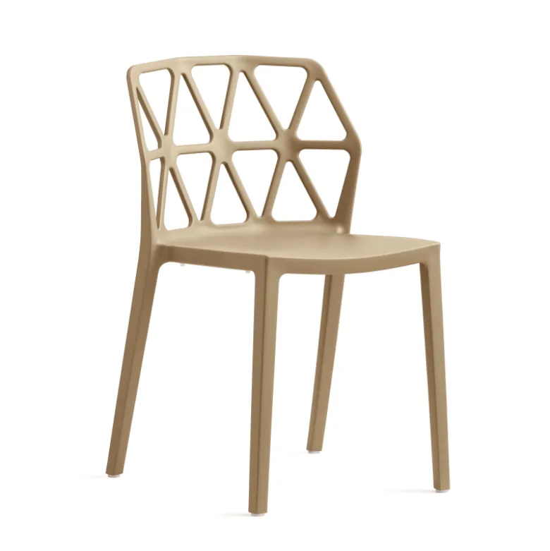 Alchemia Connubia® Chaise design empilable en polypropylène