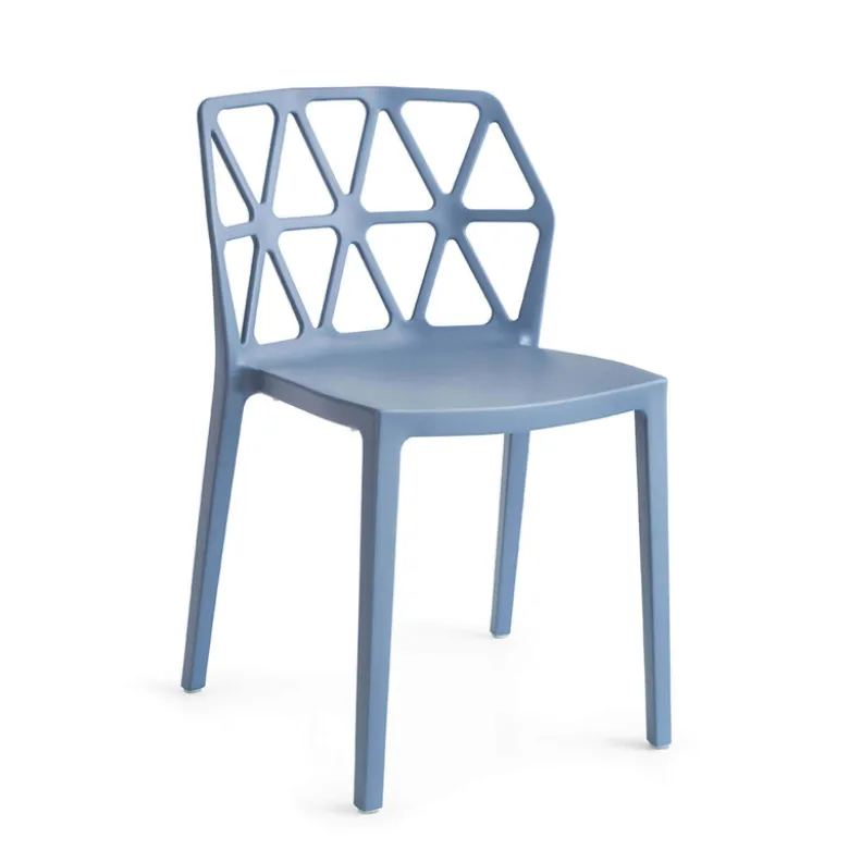 Alchemia Connubia® Chaise de jardin design empilable en polypropylène