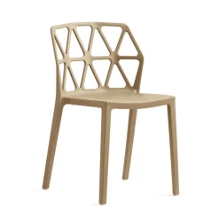 Alchemia Connubia® Chaise de jardin design empilable en polypropylène