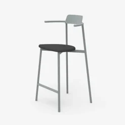 Alice Carrier® Tabouret de bar design en métal made in France