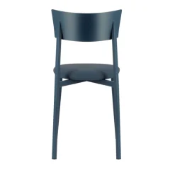 Anémone Carrier ® Chaise de cuisine contemporaine en métal fabriquée en France