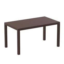 Ares Table de terrasse rectangulaire en résine