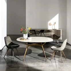 Arkos Sovet® Table de designer italienne carrée bords arrondis en céramique