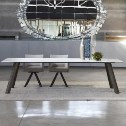 Artur Table de salle à manger moderne en Dekton