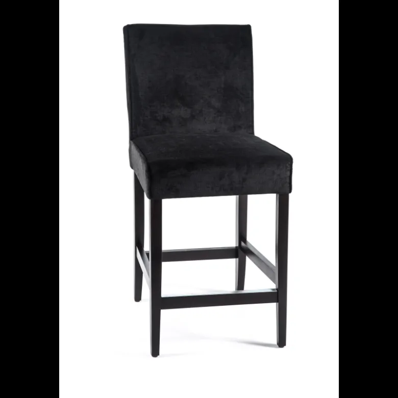 BarCarpe Tabouret snack en tissu et bois