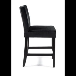 BarCarpe Tabouret snack en tissu et bois