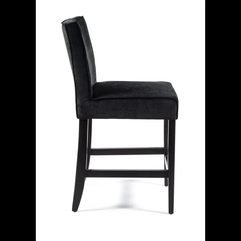 BarCarpe Tabouret snack en tissu et bois