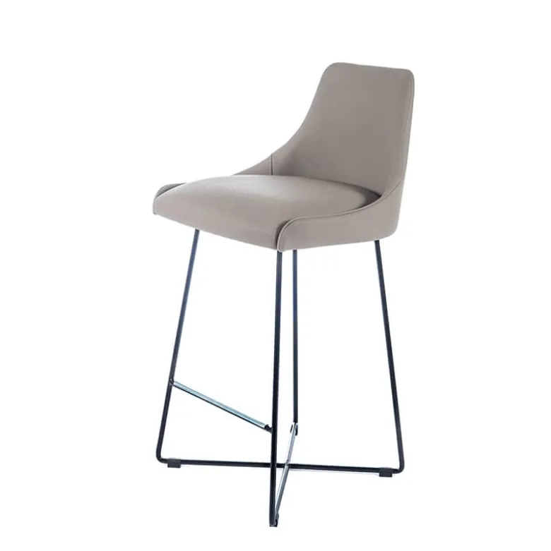 BarLars Tabouret snack moderne en métal