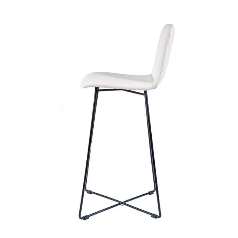 BarPlaza diamant Tabouret de bar design avec pieds filaires en métal