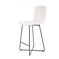 BarPlaza diamant Tabouret snack style scandinave avec pieds design en métal