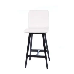 BarPlaza diamant Tabouret snack style scandinave avec pieds en bois