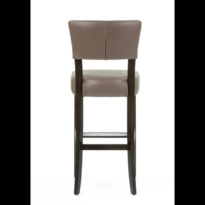 BarSteffi Tabouret de bar en bois et synthétique