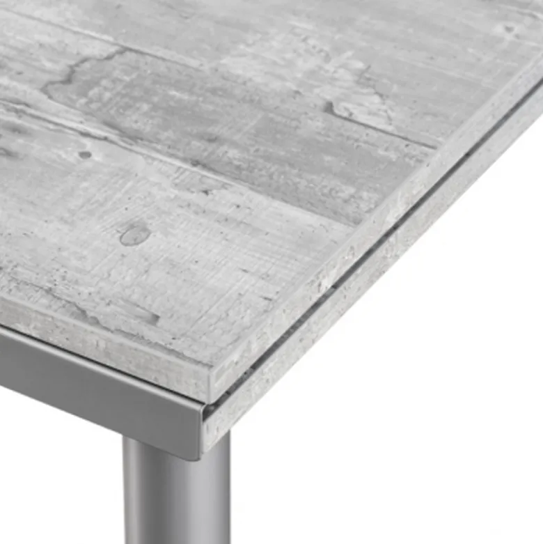 Basic Table de cuisine avec allonges