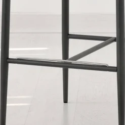 Beo Tabouret contemporain italien en cuir