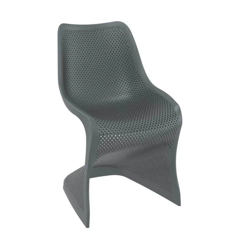 Bloom Chaise design ajourée en polypropylène