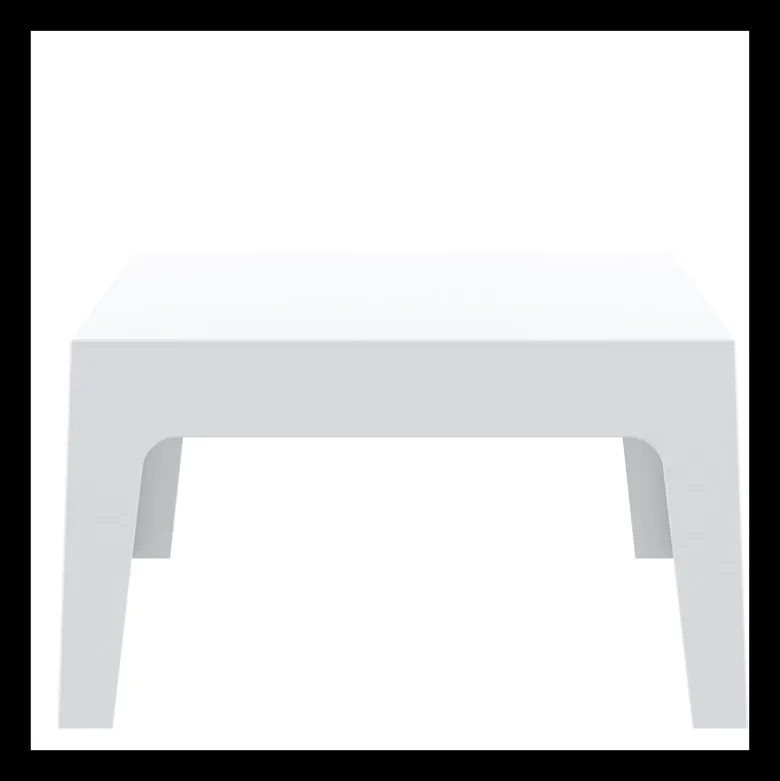 Box Table basse de jardin en polypropylène