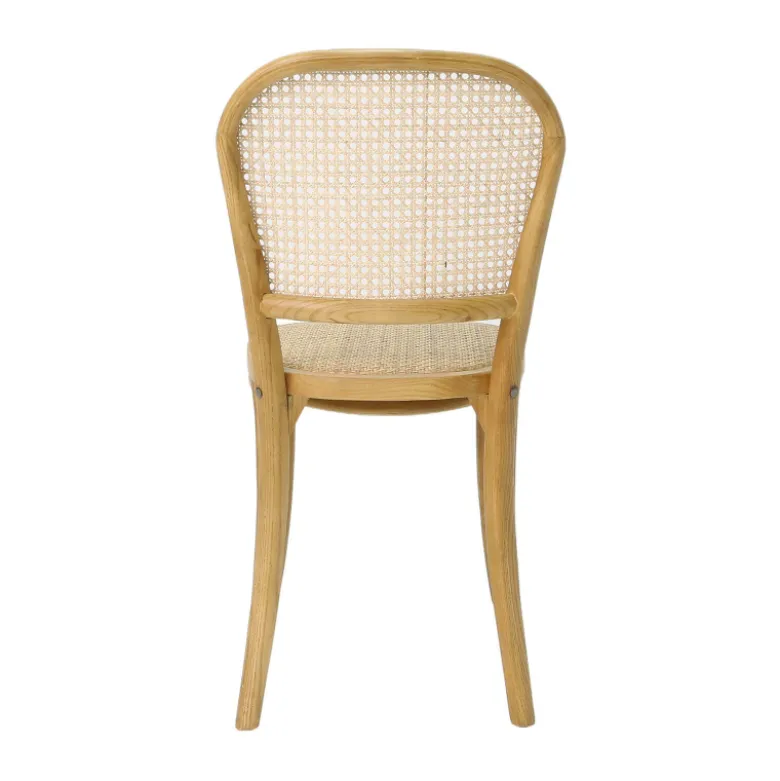 BrasserieChaise bistrot en bois et cannage
