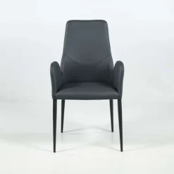 Bridge Mathilde Fauteuil moderne en synthétique et métal fabriqué en Italie