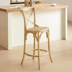 CabaretTabouret snack style bistrot en bois