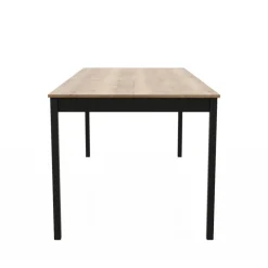 Cabrio Table snack rectangulaire extensible en stratifié fabriquée en Belgique