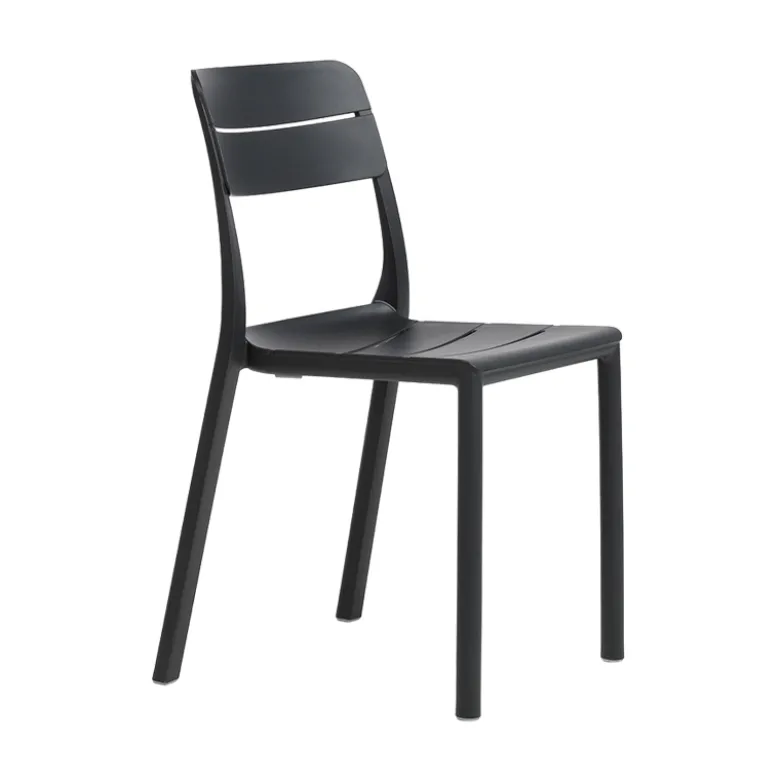 Cassia Chaise de jardin empilable en polypropylène