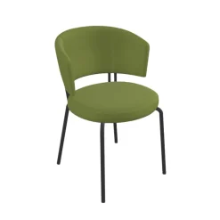 Chaise tendance de salle à manger en simili – Aero