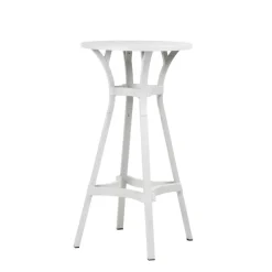 Combo Table de jardin ronde recyclée