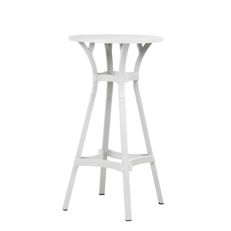 Combo Table de jardin ronde recyclée