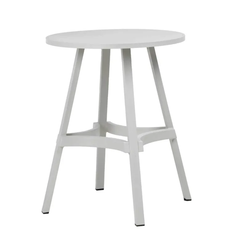 Combo Table de jardin ronde recyclée