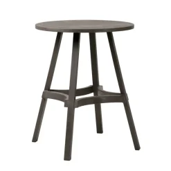 Combo Table de jardin ronde recyclée