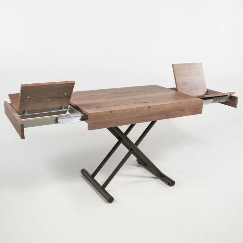 Compact Table réglable en hauteur et extensible en mélaminé