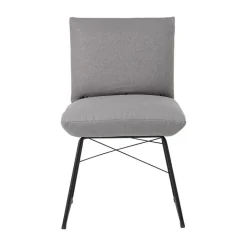 Cosy Mobitec® Chaise confortable design en tissu et structure métal