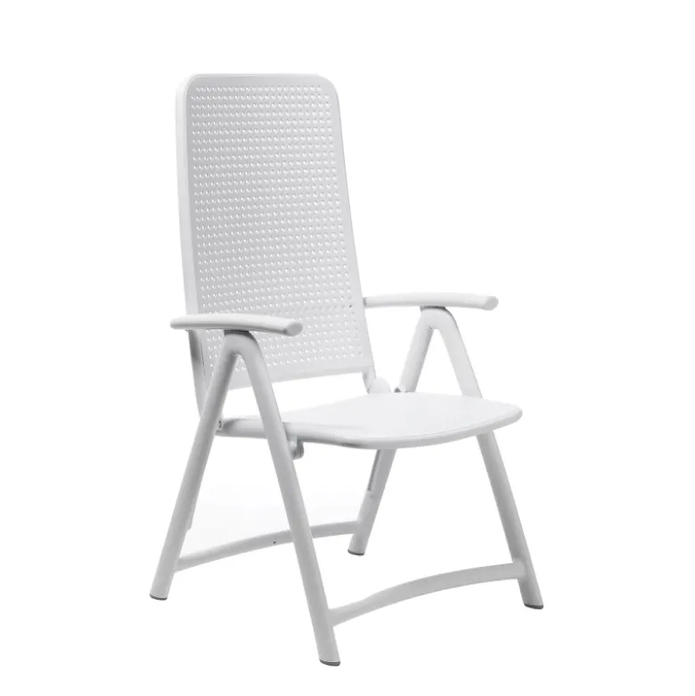 Darsena Fauteuil d'extérieur pliant et réglable en polypropylène