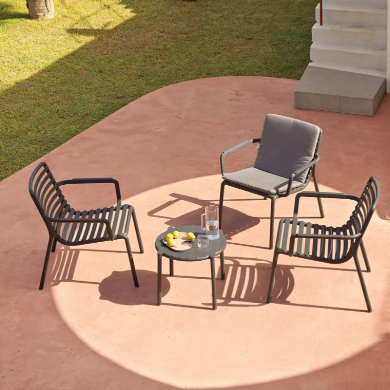 Doga Fauteuil de jardin bas relax design italien