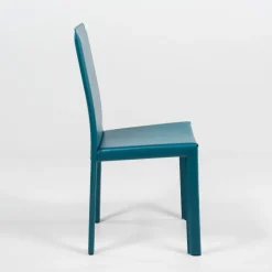 Elisa A Chaise de salle à manger en croûte de cuir