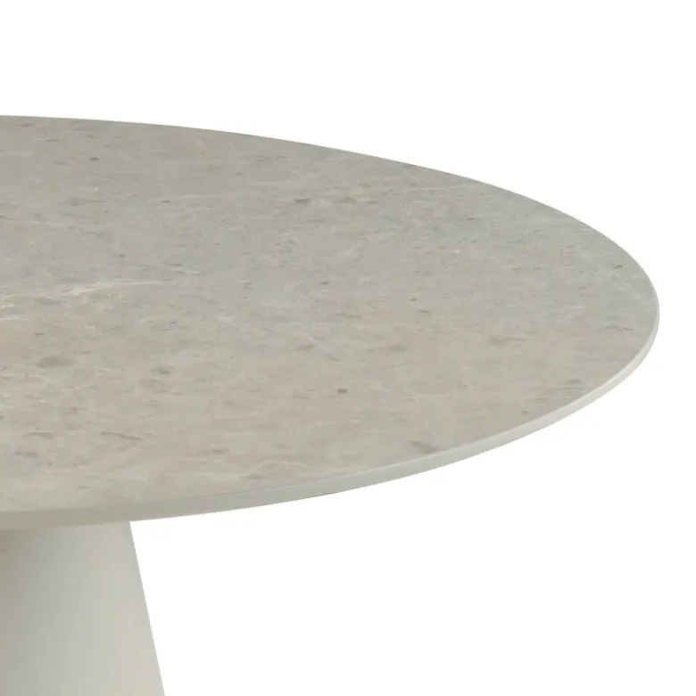 EmmyTable design ronde avec pied central