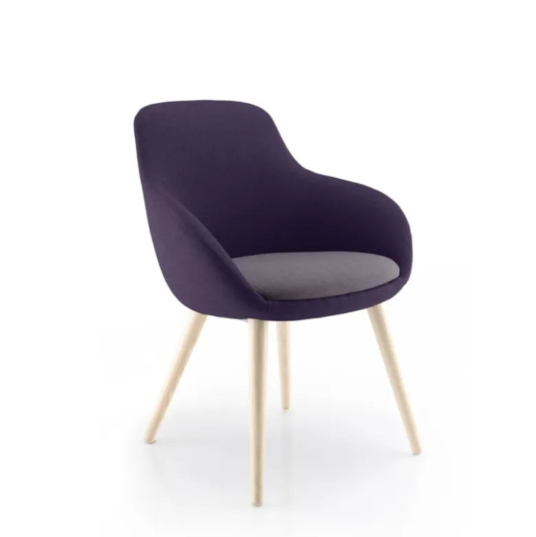 Eneka 02 Fauteuil made in France confortable en tissu