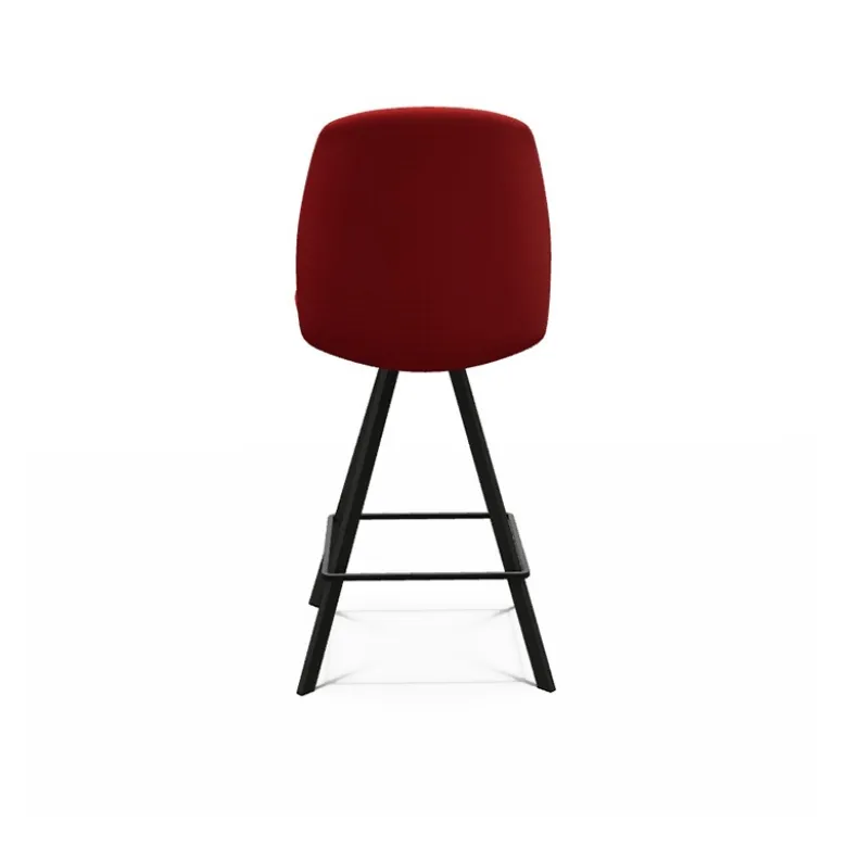 Figaro Tabouret snack pivotant en tissu de fabrication belge